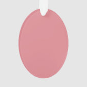 ピンクバニーウサギ オーナメント (裏面)