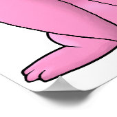 ピンクバニー ポスター (角)