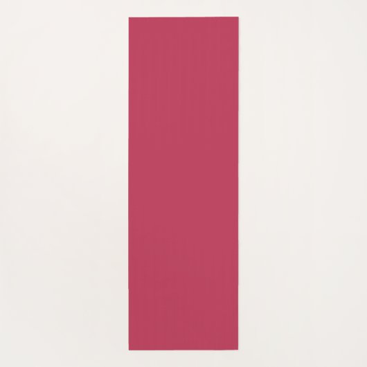 ピンクバパーソナライズされたルガンディバラ ヨガマット (裏面)