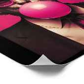 ピンクバブルガム ポスター (角)