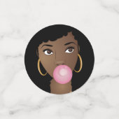 ピンクバブルガム |準備ができていポップ・アートのる コンフェッティ (スモール正面)