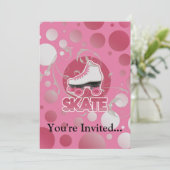 ピンクバブルスワールローラースケート, スケート 招待状 (スタンド正面)