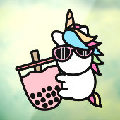 ピンクバブルティー&ユニコーン ウィンドウサイン (シート3)