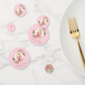 ピンクバプティスガール写真フローラ幾何学蘭 コンフェッティ (グループ)