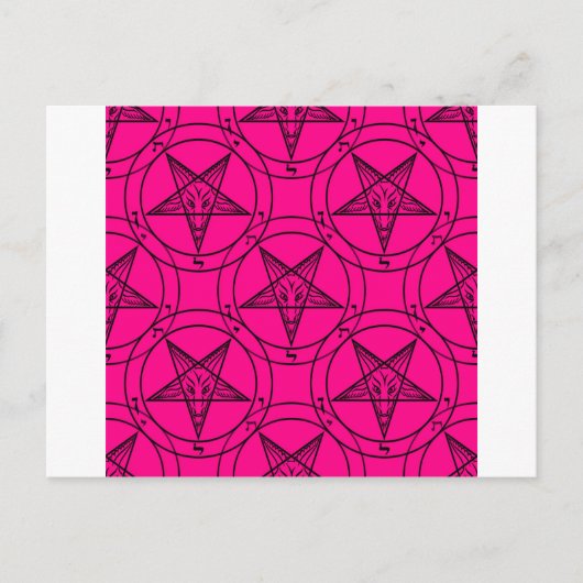 ピンクバプテスマ ポストカード (正面)