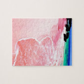 ピンクバミューダビーチ ジグソーパズル (横)