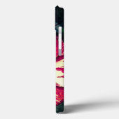 ピンクバルサムフラワーアート&名前 Case-Mate iPhoneケース (裏面 / 左)