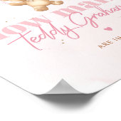 ピンクバルーンどれくらいの数のぬいぐるみ ポスター (角)