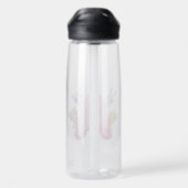ピンクバルーンの文字AのCamelBak 25ozボトル ウォーターボトル (背面)