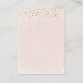 ピンクバルーンフローラユーカリ赤ちゃんシャワーブック エンクロージャーカード