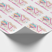 ピンクバルーンベビー包装紙 ラッピングペーパー (角)