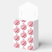 ピンクバルーン水色ガールベビーシャワー フェイバーボックス (オープン)