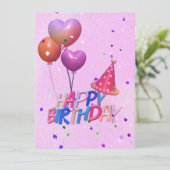 ピンクバルーン誕生日 (スタンド正面)