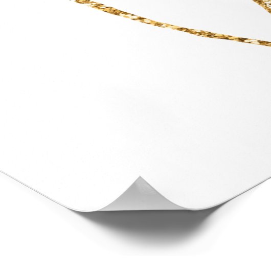 ピンクバルーン赤ちゃんシャワー女の子のサイン ポスター (角)