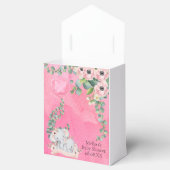 ピンクバルーンeucalyptusゾウありがとう フェイバーボックス (オープン)