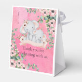 ピンクバルーンeucalyptusゾウありがとう フェイバーボックス (裏面サイド)