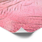 ピンクバレエかわいらしシューズダンサー足光沢ポスター ポスター (コーナー)