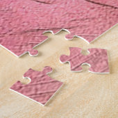 ピンクバレエシューズ洗練されたバレリーナ ジグソーパズル (側面)