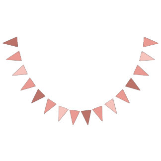 ピンクバレエシューズ&バラ誕生日 バンティングフラッグ