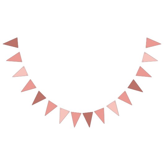 ピンクバレエシューズ&バラ誕生日 バンティングフラッグ (全)