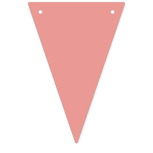 ピンクバレエシューズ&バラ誕生日 バンティングフラッグ (第2の旗)