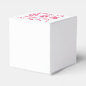 ピンクバレエバレリナポインテシューズダンス先生 フェイバーボックス (裏面サイド)