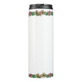 ピンクバレエパーソナライズされた靴 タンブラー (裏面)