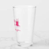 ピンクバレエポインテシューズツチュバレリーナダンス タンブラーグラス (左)