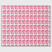 ピンクバレエポインテトーシューズバレリーナダンスクラス ラッピングペーパー (フラット)