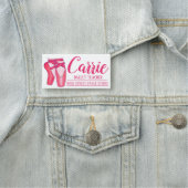 ピンクバレエポインテトーシューバレリーナダンススタジオ 名札 (インサイチュ)