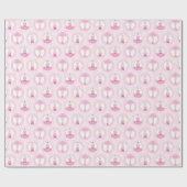 ピンクバレエ踊り – バレリナツチュダンサー ラッピングペーパー (フラット)