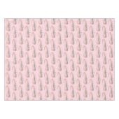 ピンクバレエ靴スリッパダンス先生バレリーナ テーブルクロス (正面(横))