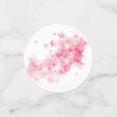 ピンクバレリーナの紙吹雪 コンフェッティ (スモール正面)