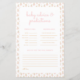 ピンクバレリーナ家族の伝統と予測ゲーム