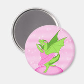 ピンクバレリーナ マグネット (正面/裏面)