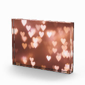 ピンクバレンタインデーハート フォトブロック (右)
