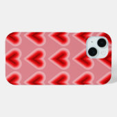 ピンクバレンタインデーハート Case-Mate iPhoneケース (裏面 (横))