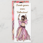 ピンクバレンティンズベリーダンサー シーズンカード (正面/裏面)