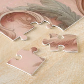 ピンクバロック・ロココフラワーモリス ジグソーパズル (側面)