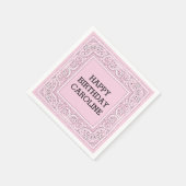 ピンクバンダナ | カクテルナプキン スタンダードカクテルナプキン (角)