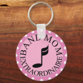 ピンクバンドママ キーホルダー (正面)