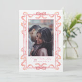 ピンクバンブーガーデンバレンタインフォト シーズンカード (スタンド正面)