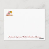 ピンクバヴォイロア ポストカード (裏面)