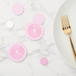 ピンクバートツザ骨骨格2回目の誕生日パーティー コンフェッティ