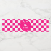 ピンクバートツザ骨骨格2回目の誕生日パーティー ペットボトルラベル (シングルラベル)