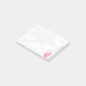 ピンクバードとフローラのポストイットのメモ ポストイット (アングル)