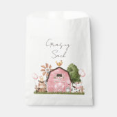 ピンクバーンアニマルパーティー放牧袋の好意バッグ フェイバーバッグ (正面)