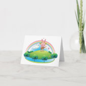 ピンクバ遊ニーのギター サンキューカード (正面)