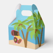 ピンクパイレーツガールバースデーパーティー フェイバーボックス (裏面サイド)