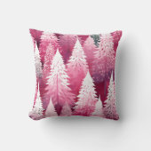 ピンクパインクリスマスツリー クッション (正面)